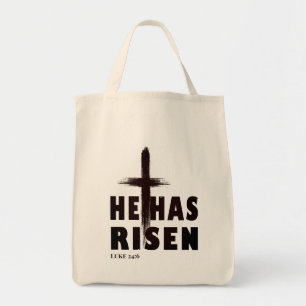 Bolsa Tote Ele Tem Risen Cross