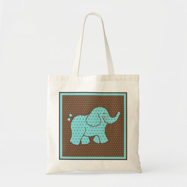 Bolsa Tote Elefante Bebê (Frente)