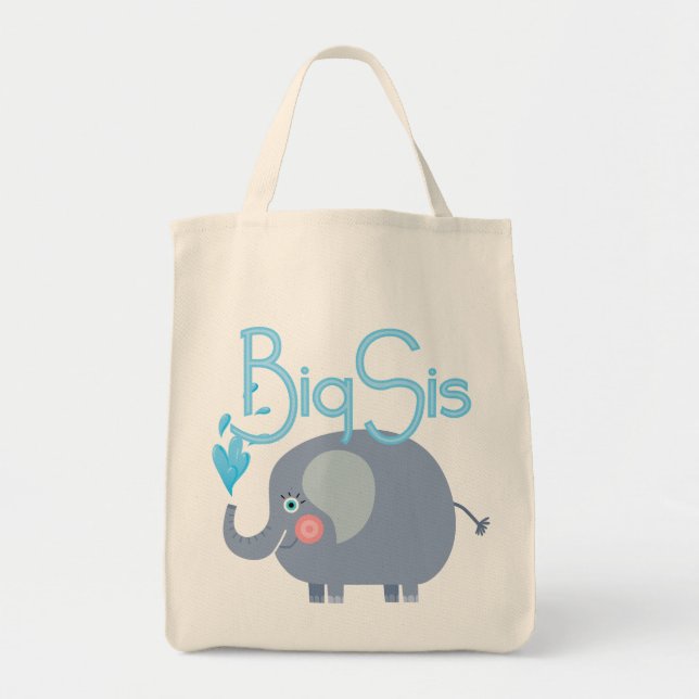 Bolsa Tote Elefante Big Sis (Frente)