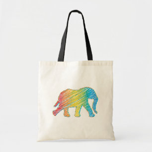 Bolsa Tote Elefante com Linhas