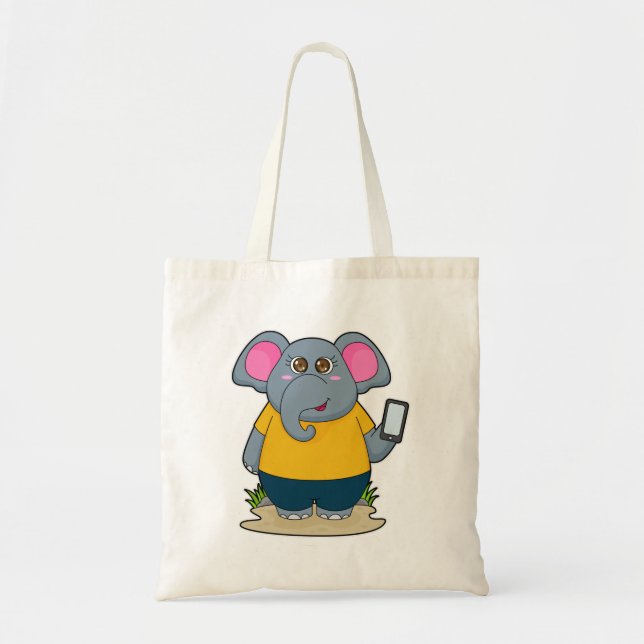 Bolsa Tote Elefante com móvel (Frente)