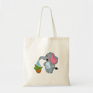 Bolsa Tote Elefante com Planta