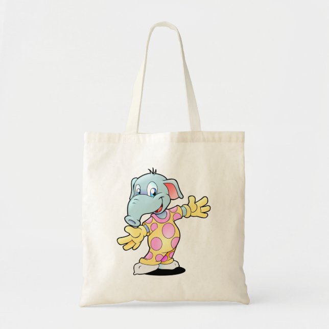 Bolsa Tote Elefante em Pijamas (Frente)