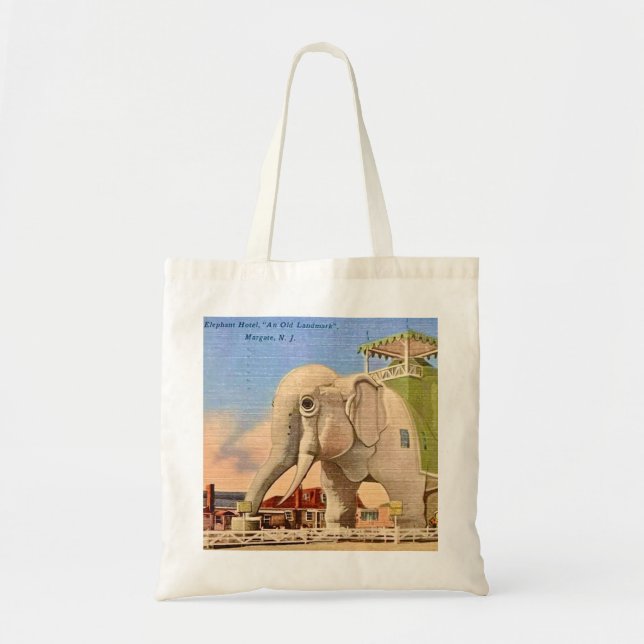 Bolsa Tote Elefante Lucy Antigo  (Frente)