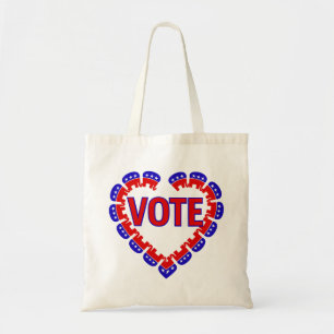 Bolsa Tote elefante republicano do voto