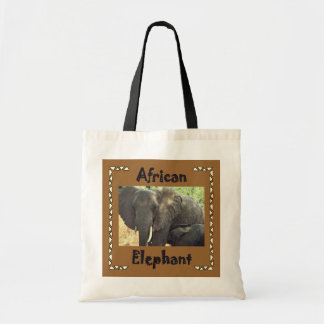 Bolsa Tote Elefantes africanos