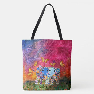 Bolsa Tote Elefantes da dança