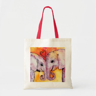 Bolsa Tote Elefantes no amor