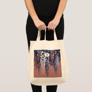 Bolsa Tote Elegância de Rosa de Marinho de Monograma