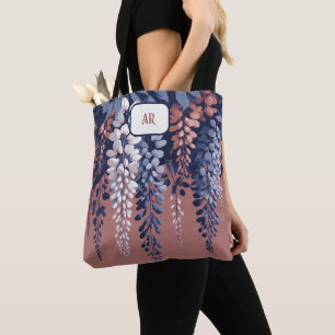 Bolsa Tote Elegância de Rosa de Marinho de Monograma