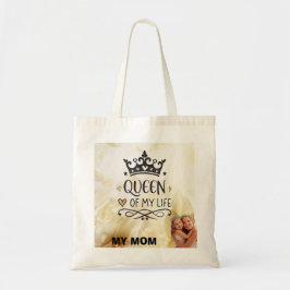 Bolsa Tote Elegant Queen of my Life-my mom