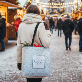 Bolsa Tote Elegant Winter Monogram