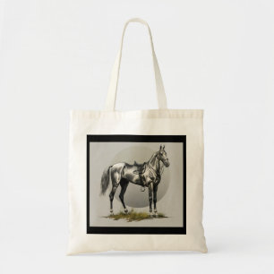 Bolsa Tote Elegante Akhal-Teke Horse Carryall Tote Bag