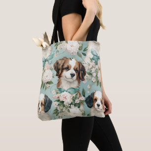 Bolsa Tote Elegante Cuppy e Impressão Floral