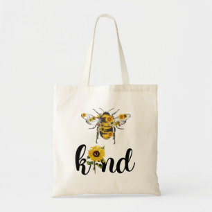 Bolsa Tote Elegante de girassol amarelo-abelha