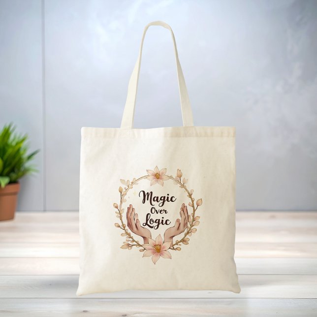 Bolsa Tote Elegante e Estilosa Citação Boho (Criador carregado)