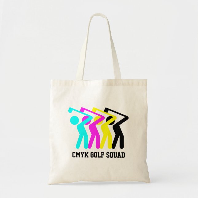 Bolsa Tote Elegante Golfe CMYK (Frente)