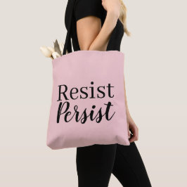 Bolsa Tote Elegante moderno resiste à citação insistente e in