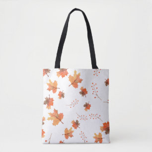 Bolsa Tote Elegante Outono Branco