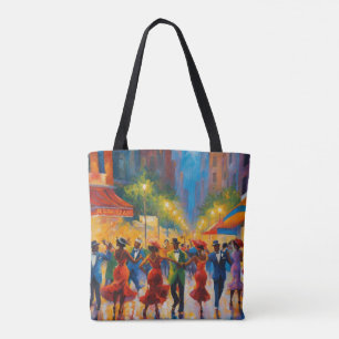 Bolsa Tote Elegante sofisticado Harlem Renaissance Swing