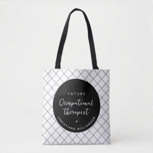Bolsa Tote Elegante Terapêutica OT OT do Futuro Personalizado