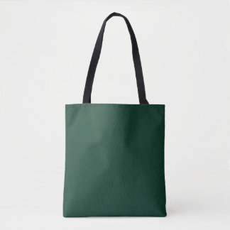 Bolsa Tote Elegante Verde Floresta Escuro