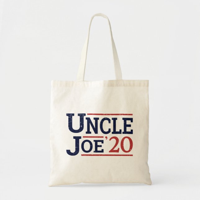 Bolsa Tote Eleição 2020 - Tio Joe (Frente)