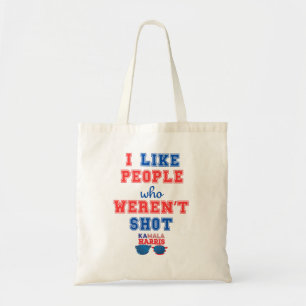 Bolsa Tote Eleições 2024 Kamala Harris Merch Comma La Engraça