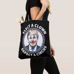 Bolsa Tote Eleja um Palhaço Espere um Circo Política Divertid