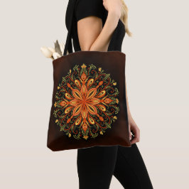 Bolsa Tote Elemento de Fogo Mandala - Criador da Chama Caleid