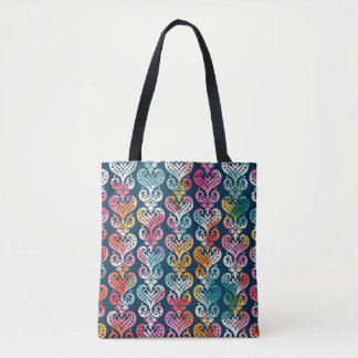Bolsa Tote Elementos decorativos, design de padrão versátil.