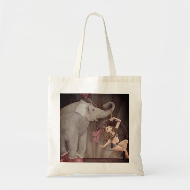 Bolsa Tote Elephant Circus Tote Bag (Frente)