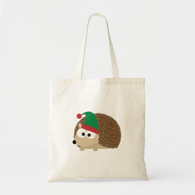 Bolsa Tote Elf de Natal bonitinho (Frente)