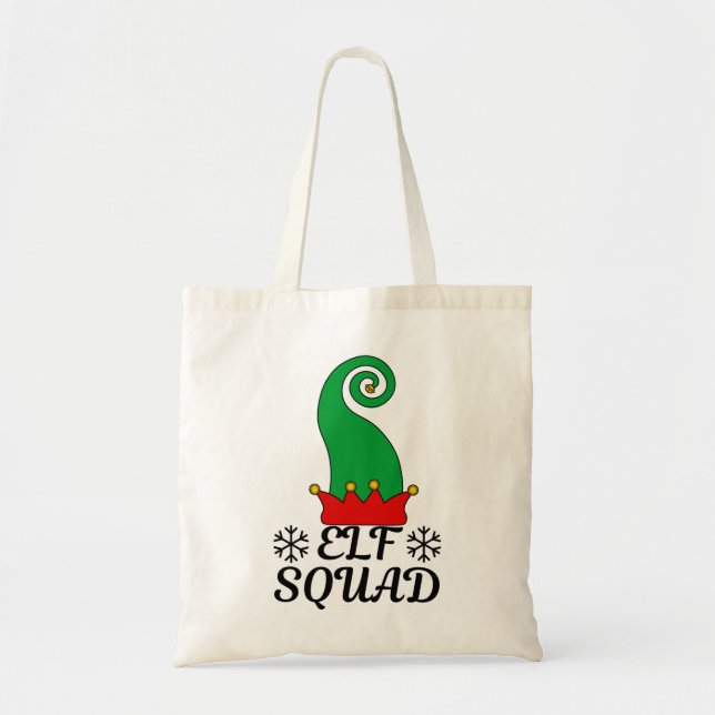 Bolsa Tote Elf Squad (Frente)