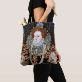 Bolsa Tote Elizabeth I e Anne Boleyn Rainhas da Inglaterra
