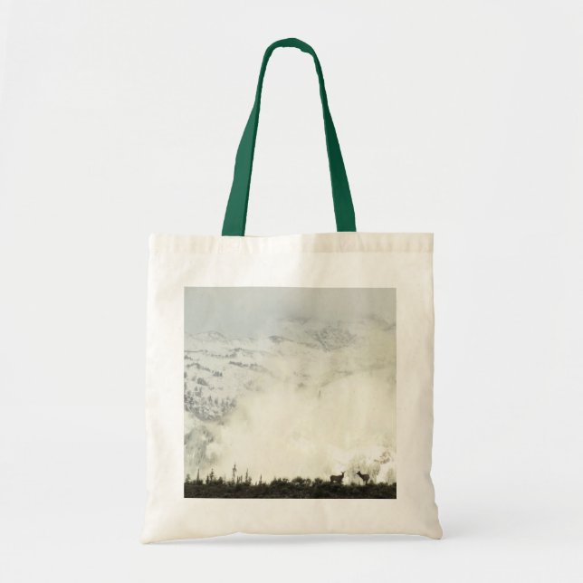 Bolsa Tote Elk no Grand Teton National Park Fotografia (Frente)