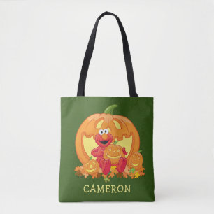 Bolsa Tote Elmo Abóboras de Halloween