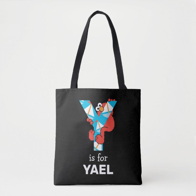 Bolsa Tote Elmo Alphabet | Yacht Y (Frente)