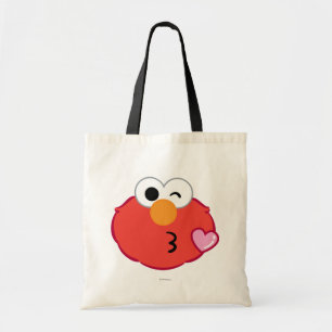 Bolsa Tote Elmo Face Jogando um Beijo