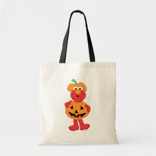 Bolsa Tote Elmo Fofo como uma Abóbora