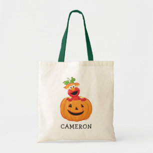 Bolsa Tote Elmo Halloween Jack-O-Lanterna