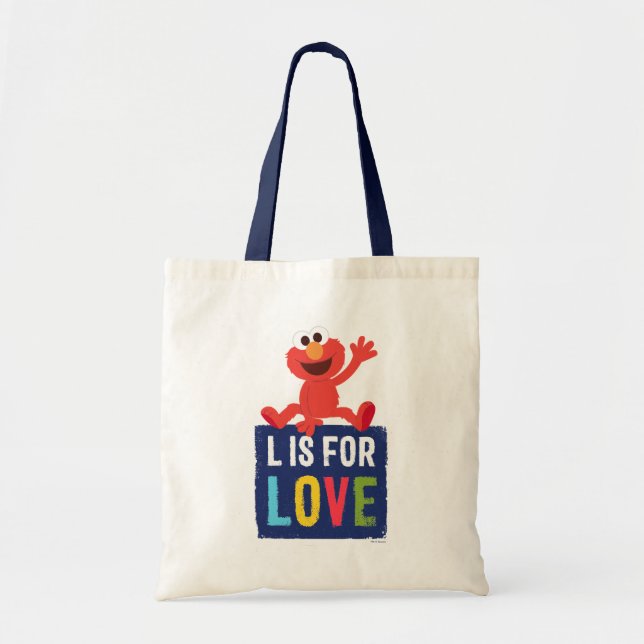 Bolsa Tote Elmo | L é de Amor (Frente)