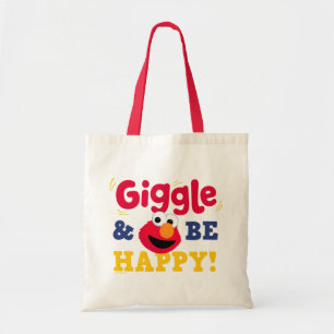 Bolsa Tote Elmo Ri e Fica Feliz