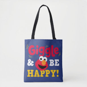 Bolsa Tote Elmo Rir e Ser Feliz