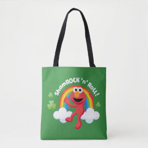 Bolsa Tote Elmo Shamrock 'n' Roll Rainbow