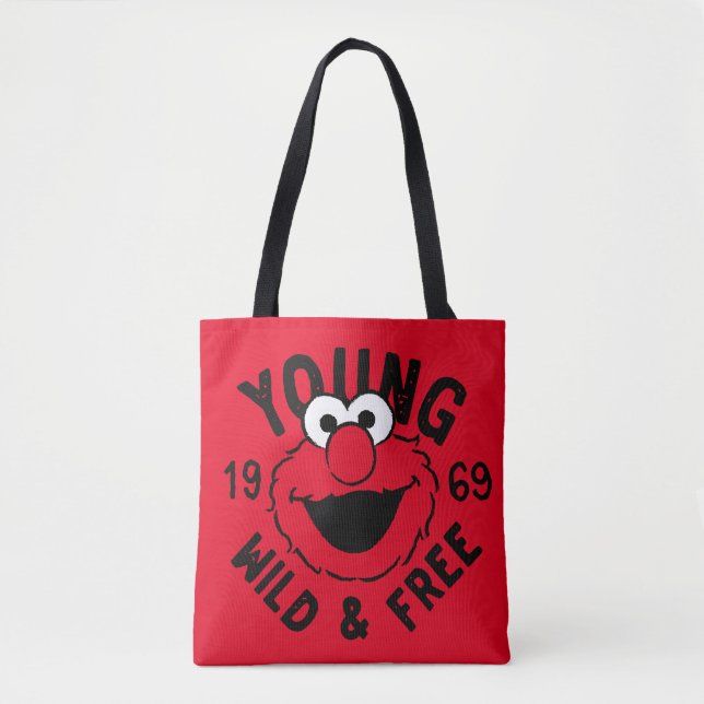 Bolsa Tote Elmo Skate Logo - Young, Wild & Free 1969 (Frente)