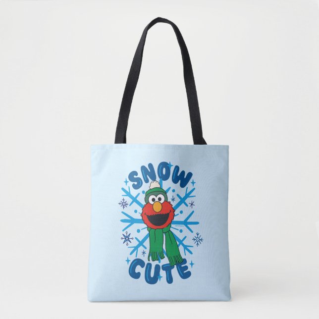 Bolsa Tote Elmo Snow Cute (Frente)