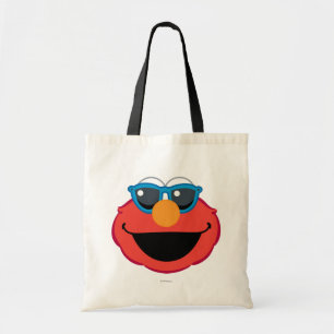 Bolsa Tote Elmo Sorrindo Rosto com Óculos Solares