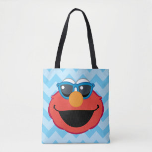 Bolsa Tote Elmo Sorrindo Rosto com Óculos Solares