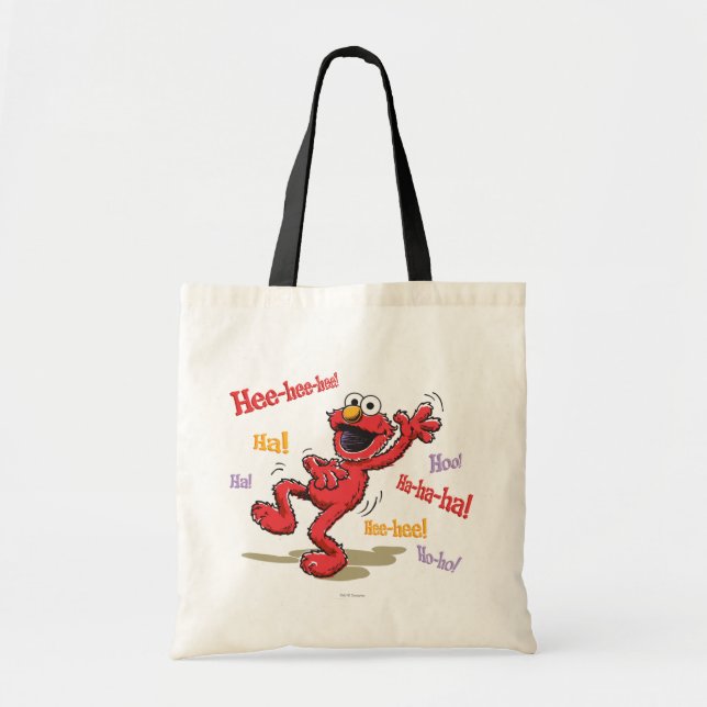 Bolsa Tote Elmo Vintage Hee-hee! (Frente)